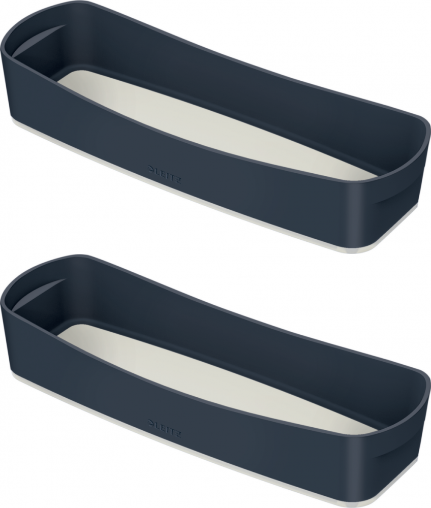 2x Pojemnik podłużny Leitz MyBox Cosy, 307x105x55mm, szary