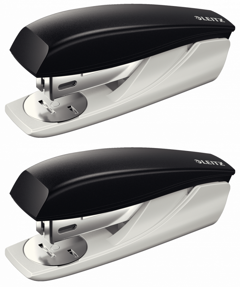 2x Zszywacz Leitz 5501, do 25 kartek, czarny