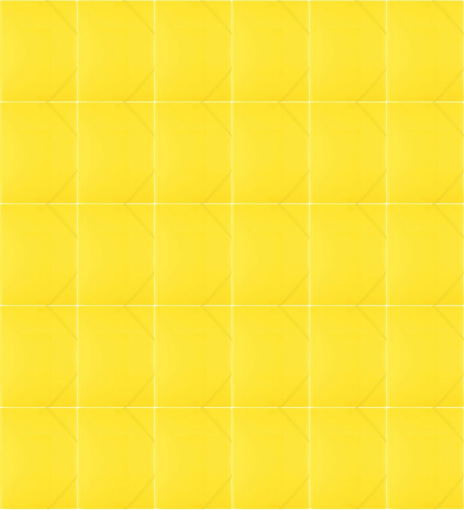 42x Teczka plastikowa z gumką D.Rect, A4, 40mm, żółty