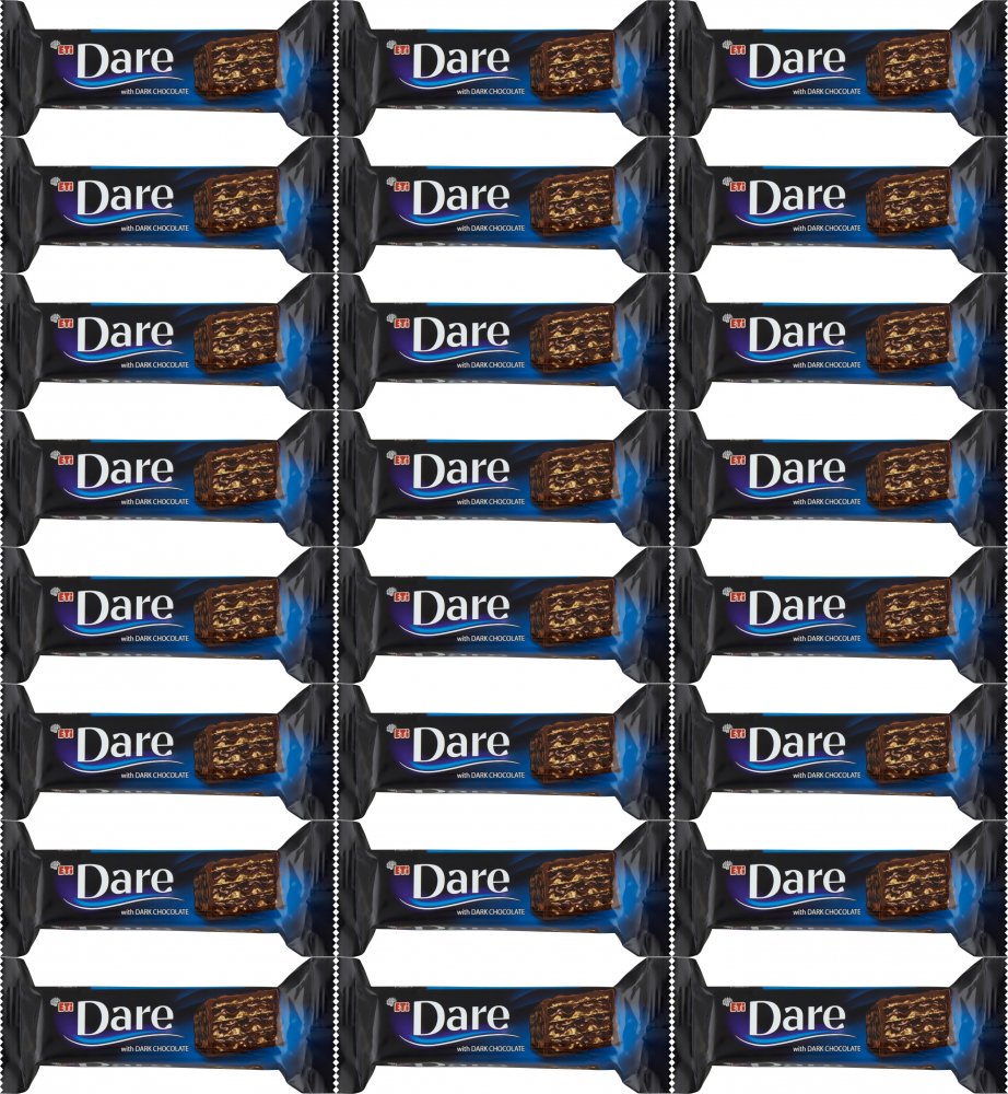 24x Wafelek Dare, w czekoladzie deserowej, 50g