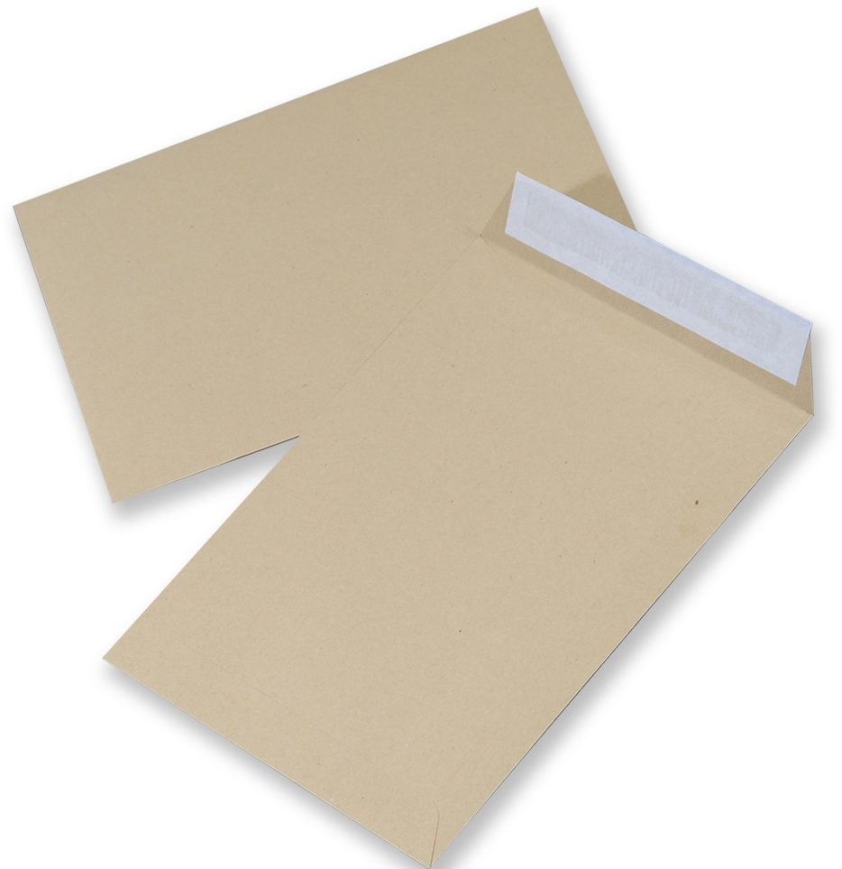 Koperta standardowa NC, C5, z paskiem HK, 500 sztuk, brązowy