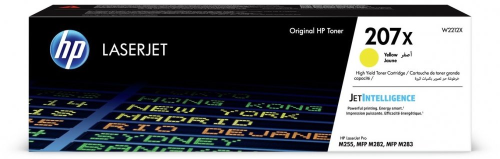 Toner HP 207X (W2212X), 2450 stron, yellow (żółty)