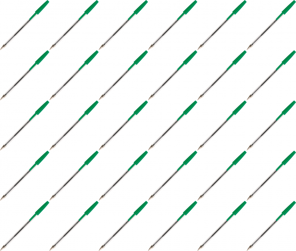 50x Długopis Q-Connect, 0.7mm, zielony