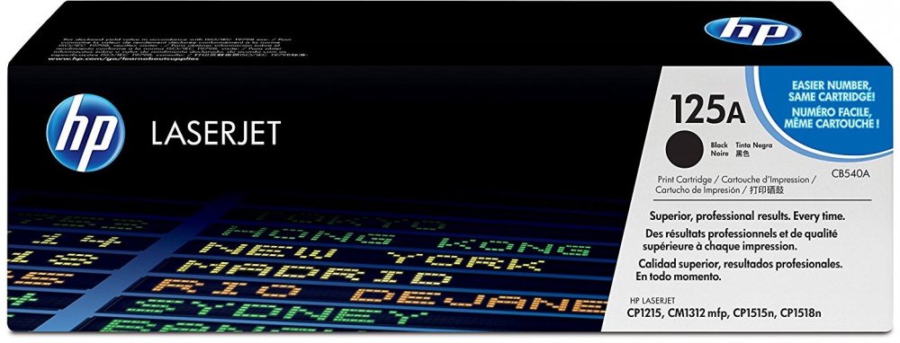 Toner HP 125A (CB540A), 2200 stron, black (czarny)