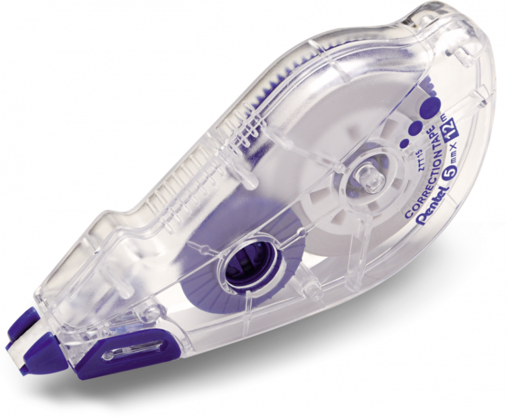 Korektor w taśmie Pentel ZTT15, 5mmx12m