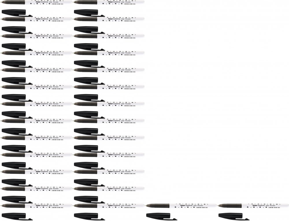 100x Długopis Toma, Superfine 059, 0.5mm, czarny