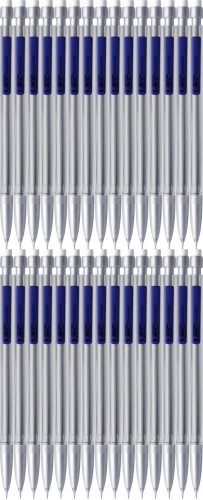 36x Ołówek automatyczny Bic Matic Original Fine, HB, 0.5mm, z gumką, mix kolorów