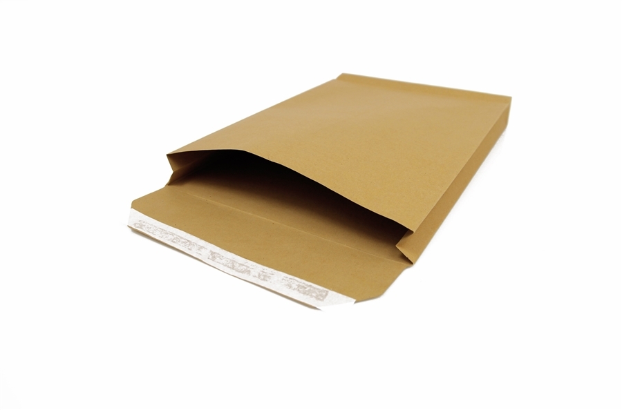 Koperta rozszerzana Bong, B4 z paskiem HK, 25 sztuk, brązowy