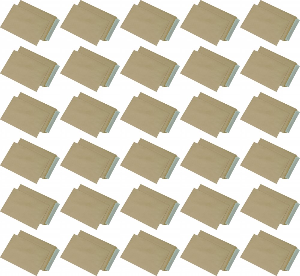 40x Koperta standardowa NC, C5, z paskiem HK, 50 sztuk, brązowy