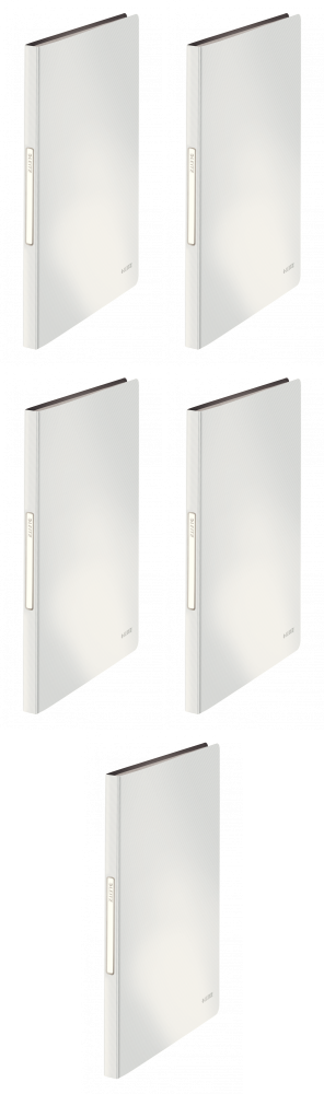 5x Album ofertowy Leitz Solid, A4, 40 koszulek, biały