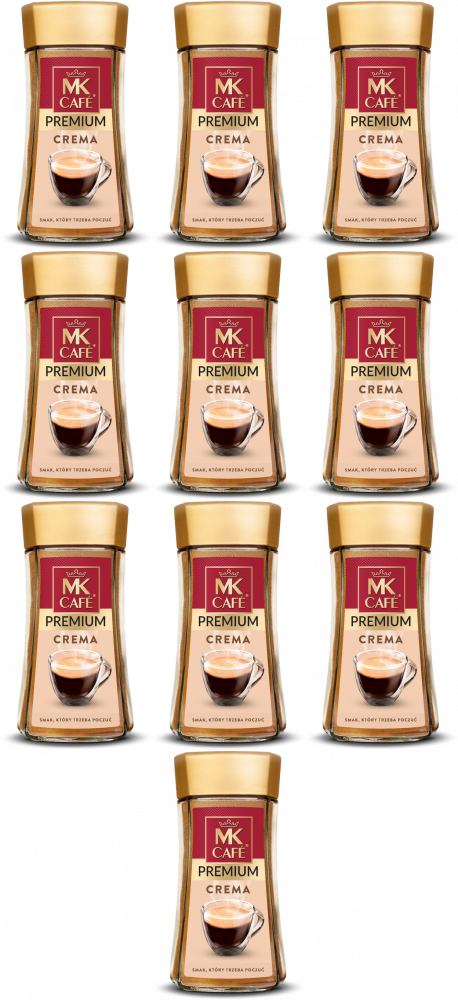 10x Kawa rozpuszczalna MK Cafe Premium, 130g