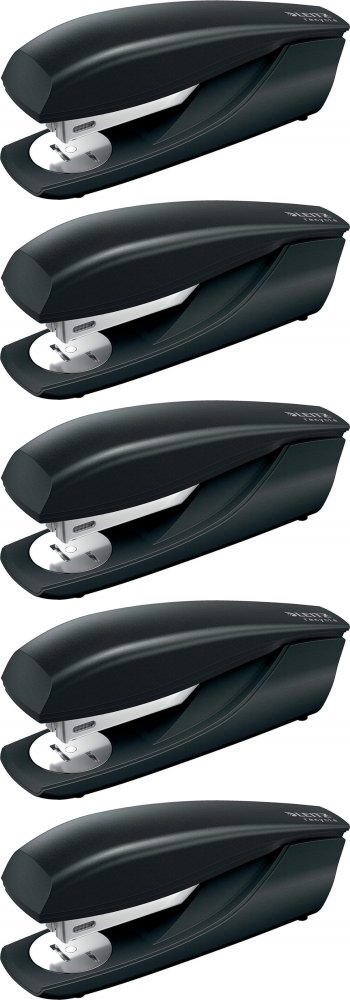 5x Zszywacz Leitz NeXXt Recycle, do 30 kartek, czarny