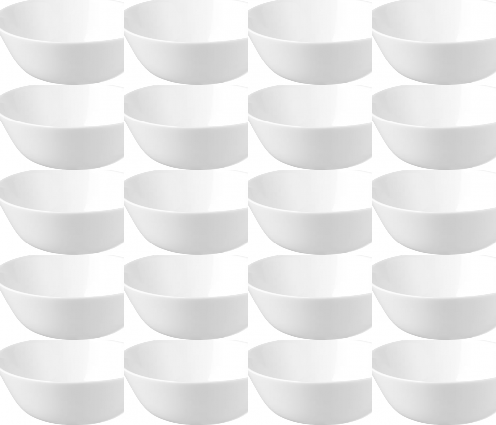 20x Miska OFTAST, 15 cm, biały