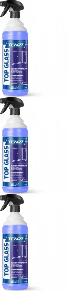 3x Płyn do mycia szyb i luster Tenzi Top Glass, 1l