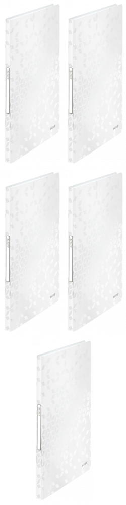 5x Album ofertowy Leitz Wow, A4, 40 koszulek, biały