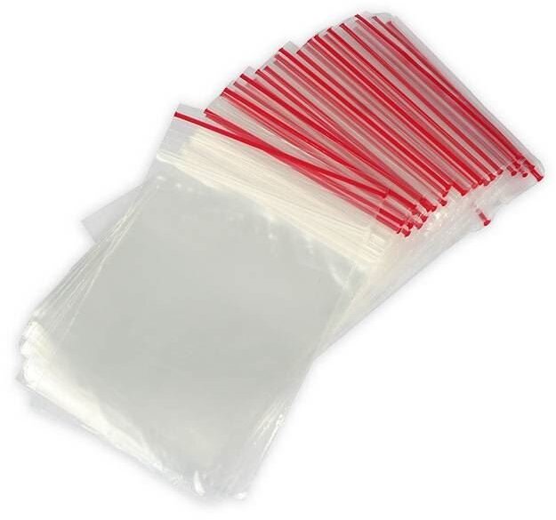 Woreczki strunowe Emerson, 70x100mm, 100 sztuk, bezbarwny