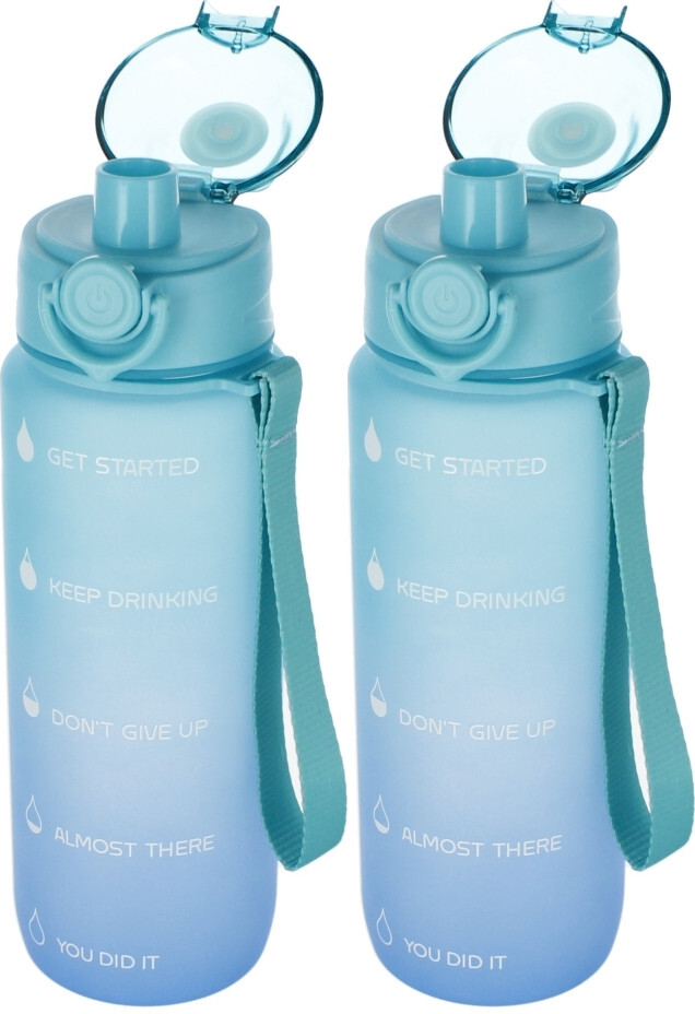2x Bidon na wodę Starpak, 750ml, niebieski
