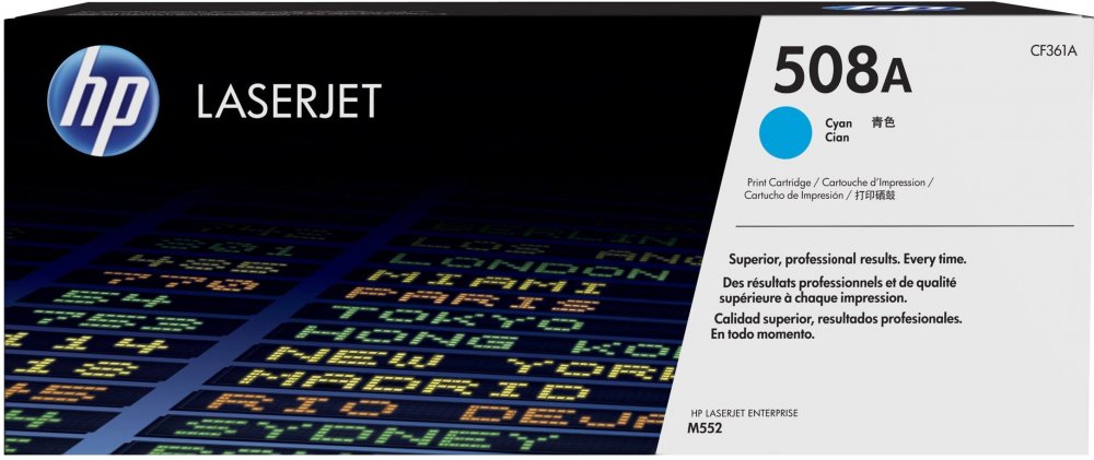 Toner HP 508A (CF361A), 5000 stron, cyan (błękitny)