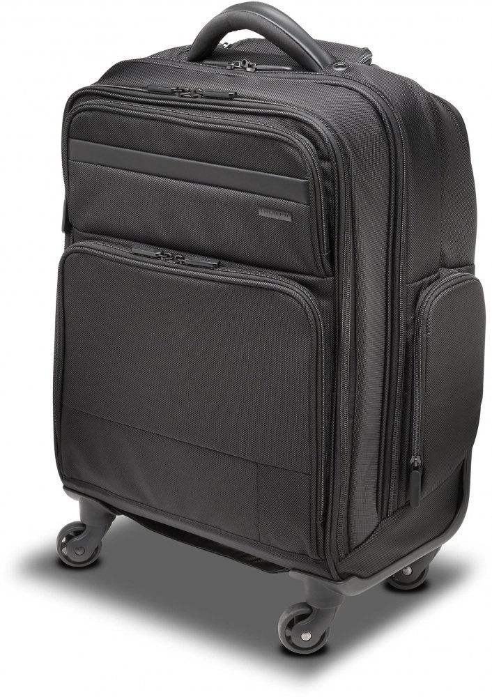 Torba na laptopa Kensington Contour 2.0 Pro Overnight, do 17", na kółkach, czarny