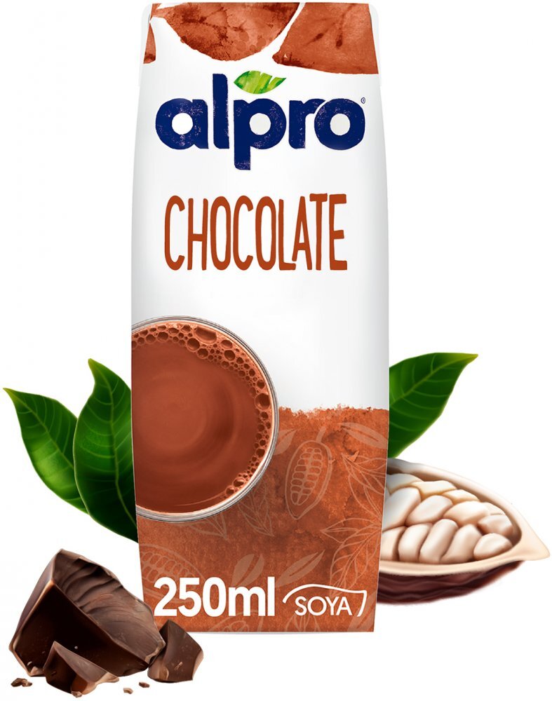 Outlet: WAŻNY DO 2025-12-16 Napój sojowy Alpro, o smaku czekoladowym, 250ml