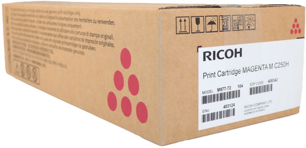 Toner Ricoh (408342), 6300 stron, magenta (purpurowy)