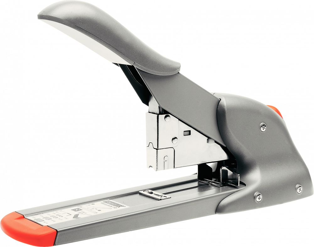 Zszywacz Rapid Fashion HD110, do 110 kartek, srebrno-pomarańczowy