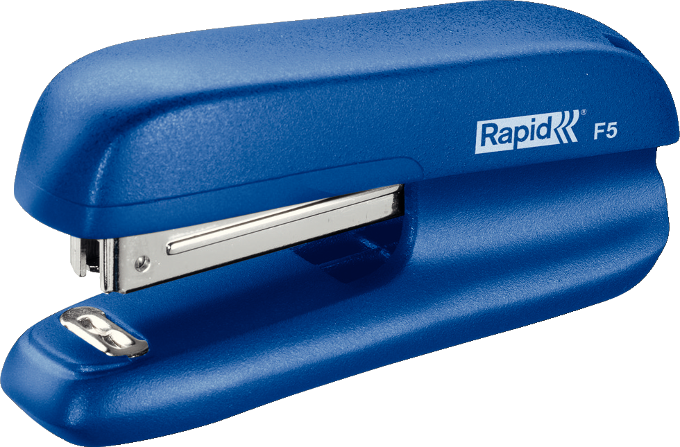 Zszywacz Rapid mini F5, do 10 kartek, niebieski