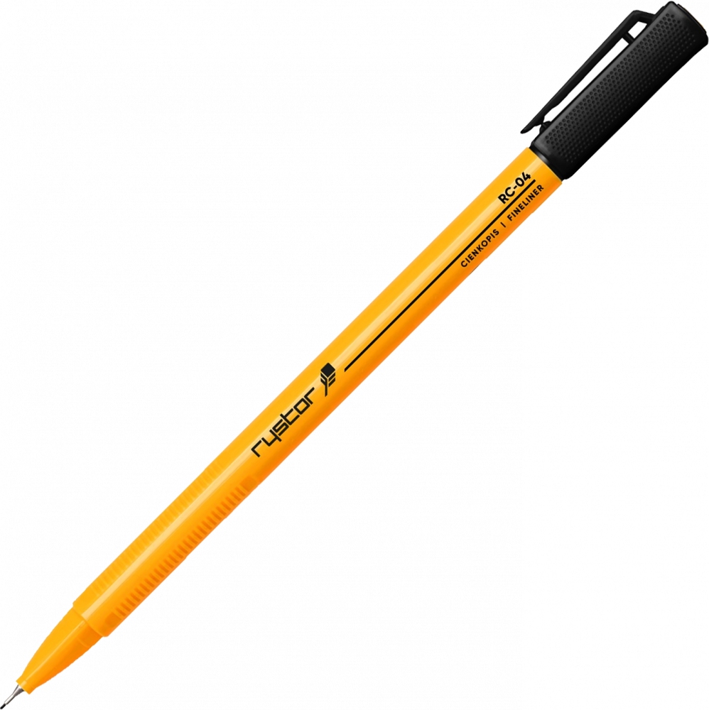 Cienkopis Rystor, RC-04, 0.4mm, czarny