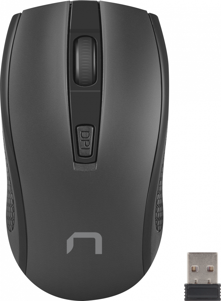 Myszka bezprzewodowa Natec Jay 2, optyczna, czarny