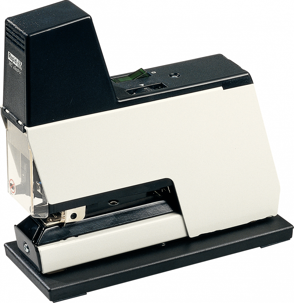 Zszywacz elektryczny Rapid 105E Rapid, do 50 kartek, biało-czarny