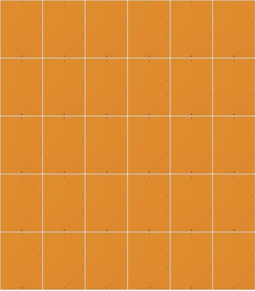 38x Teczka kartonowa z narożną gumką Donau, A4, 3-skrzydłowa, 400g/m2, pomarańczowy