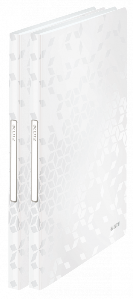 2x Album ofertowy Leitz Wow, A4, 40 koszulek, biały