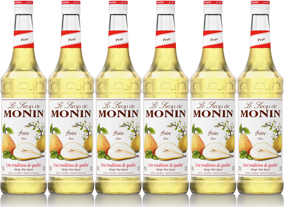 6x Syrop Monin, gruszkowy, 700ml