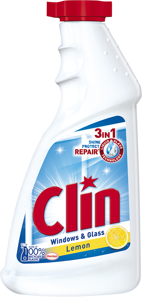 Płyn do mycia szyb Clin, zapas, Lemon, 500ml