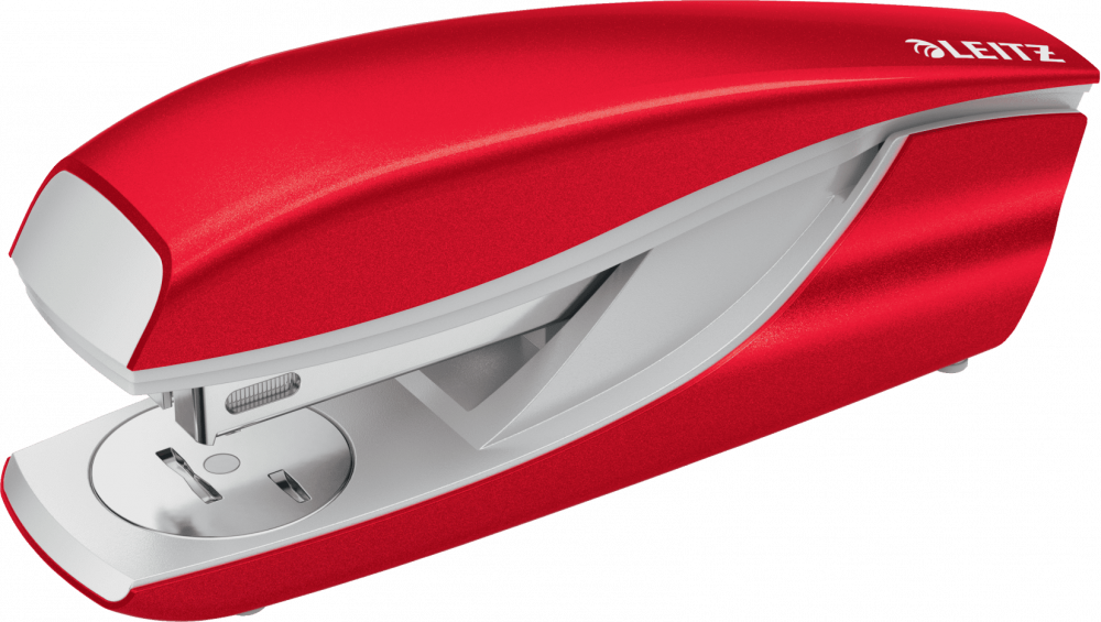 Zszywacz Leitz NeXXt Series, do 30 kartek, metaliczny czerwony