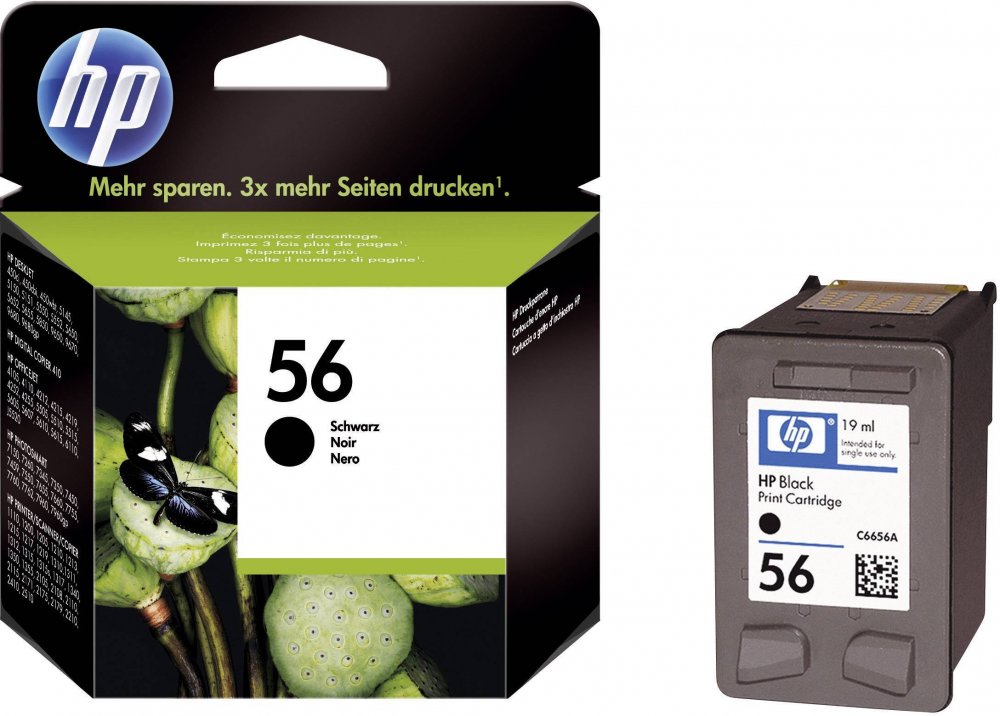 Tusz Hp 56 (C6656AE), 520 stron, black (czarny)