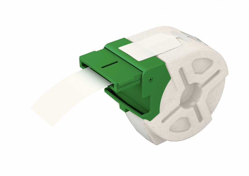 Kaseta z kartonową taśmą do drukowania etykiet Leitz Icon, 32mm, biały