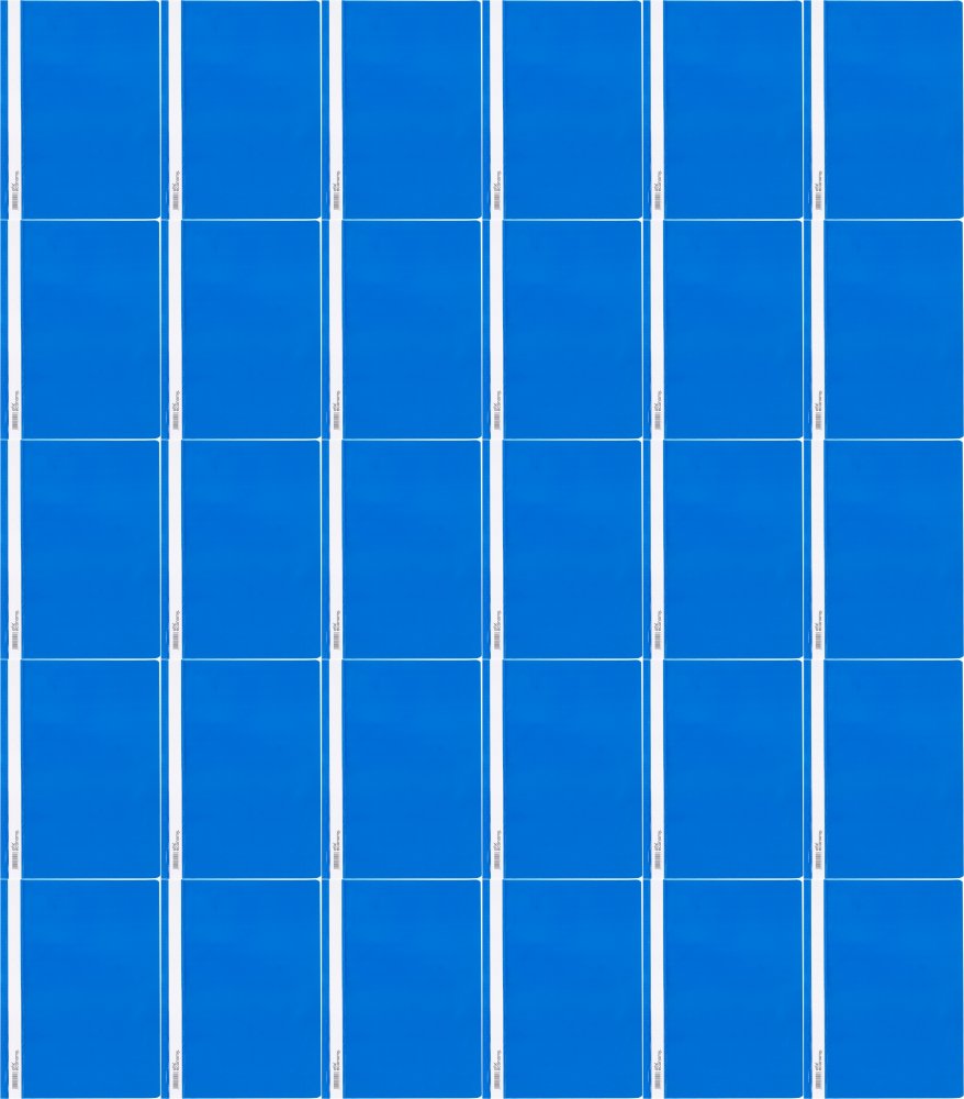 100x Skoroszyt plastikowy Ofix Economy, A4, PP, do 200 kartek, niebieski