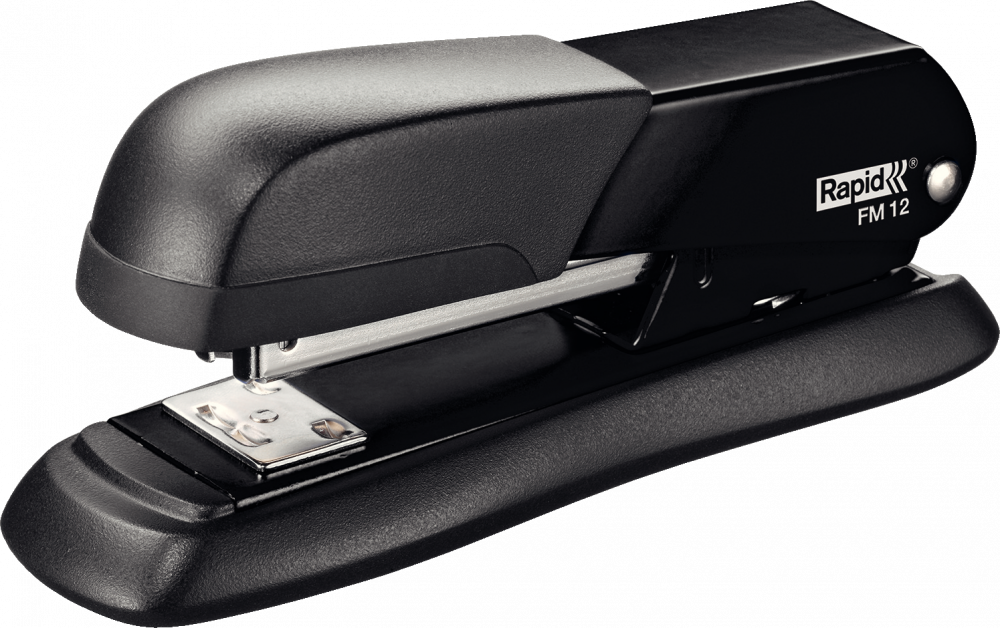 Zszywacz Rapid FM12, do 25 kartek, czarny