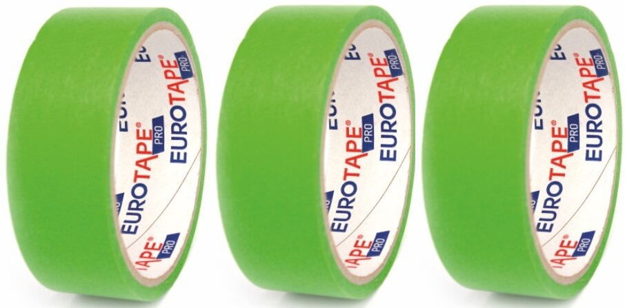 3x taśma do precyzjnego maskowania Dalpo, Euro-Tape Pro Washi, TMSL, 30mm x 25m