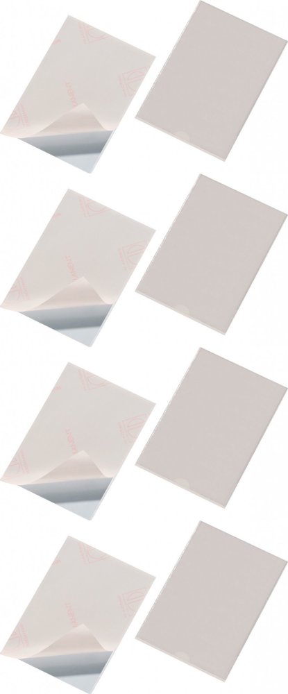 4x Kieszeń samoprzylepna Durable Pocketfix, A6, 105x148mm, 25 sztuk, przezroczysty
