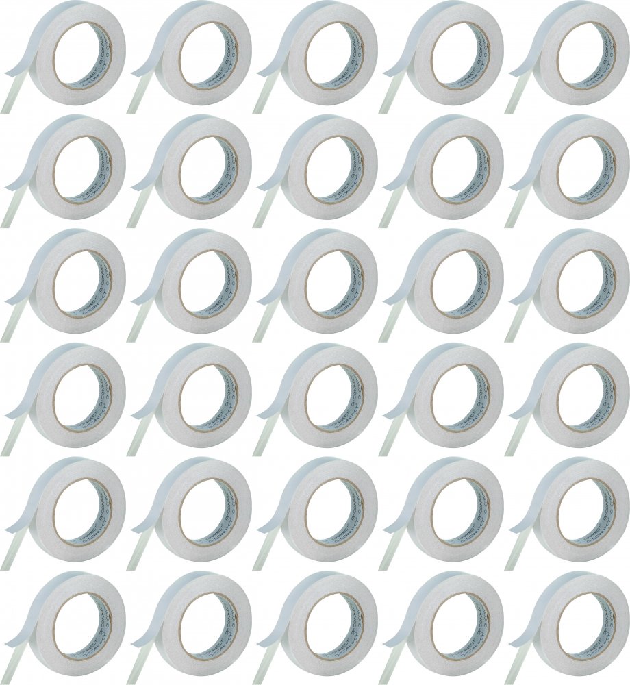 60x Taśma montażowa dwustronna Q-Connect, 18mmx3m, biały