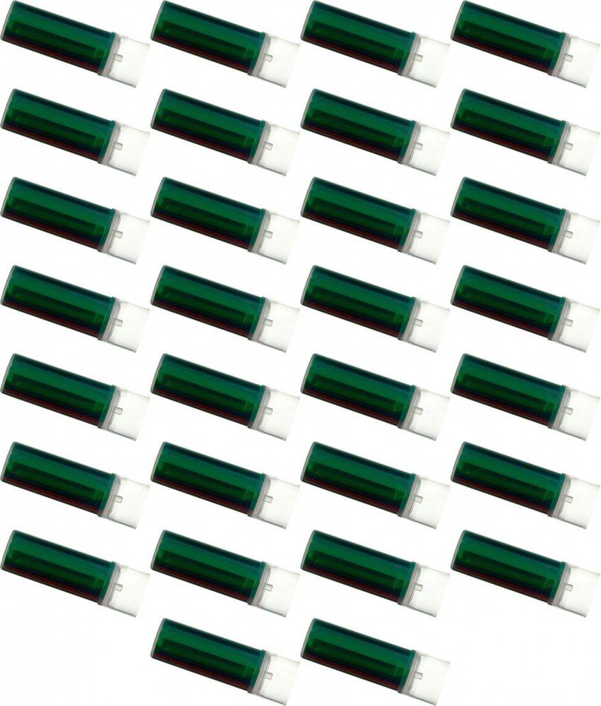 36x Wkład do markera Pilot, V-Board Master, zielony