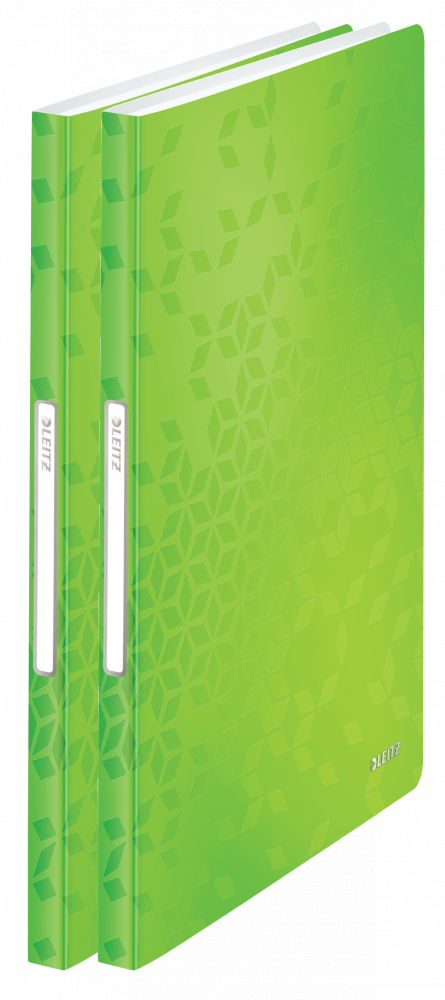 2x Album ofertowy Leitz Wow, A4, 40 koszulek, zielony