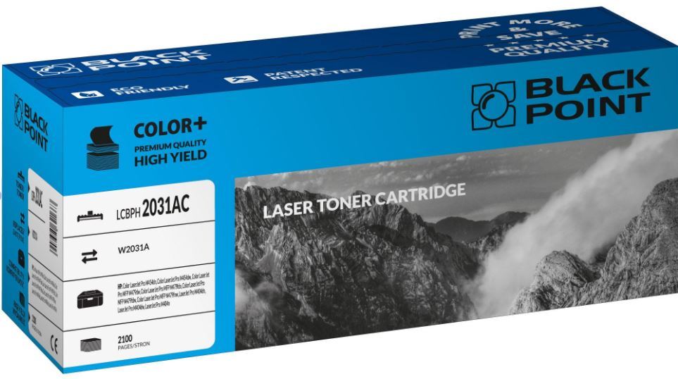 Toner Black Point Color LCBPH2031AC (HP W2031A), 2100 stron, cyan (błękitny)
