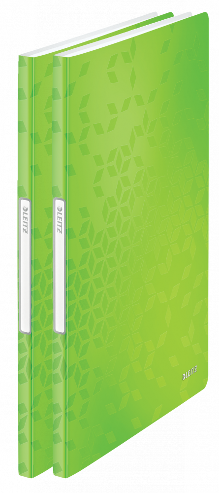 2x Album ofertowy Leitz Wow, A4, 20 koszulek, zielony