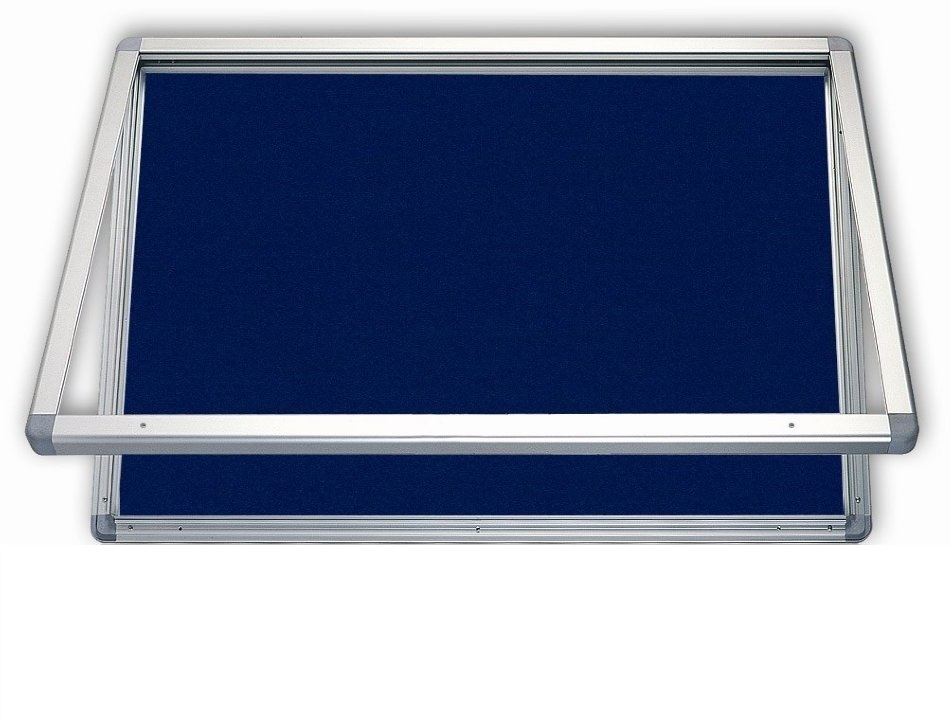 Gablota informacyjna tekstylna w ramie aluminiowej 2x3, 90x60cm