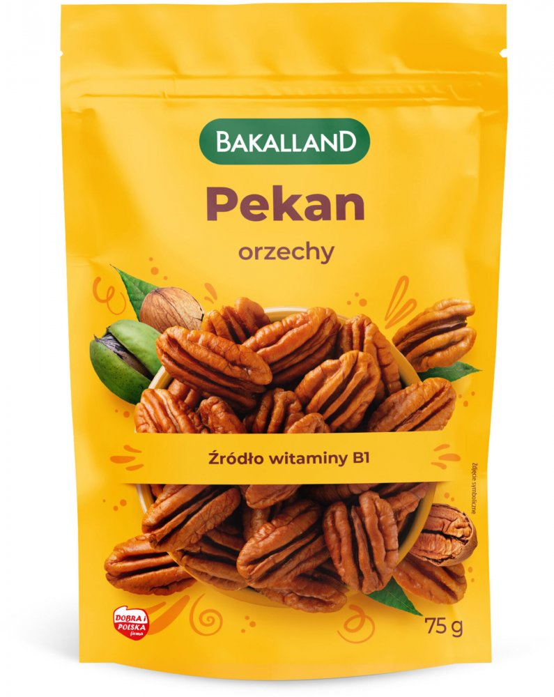 Orzechy pekan Bakalland, 75g