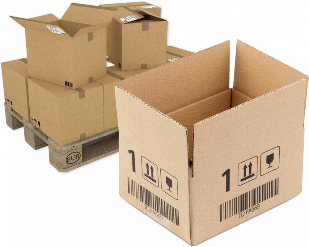 2600x Karton klapowy Ofix Economy, 200x150x100mm, brązowy