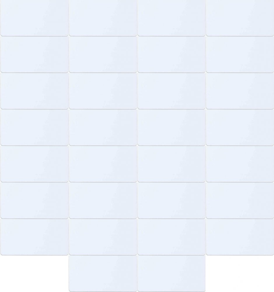 1000x Karta plastikowa Zebra Premier, CR-80, 53.85x85.85mm, biały